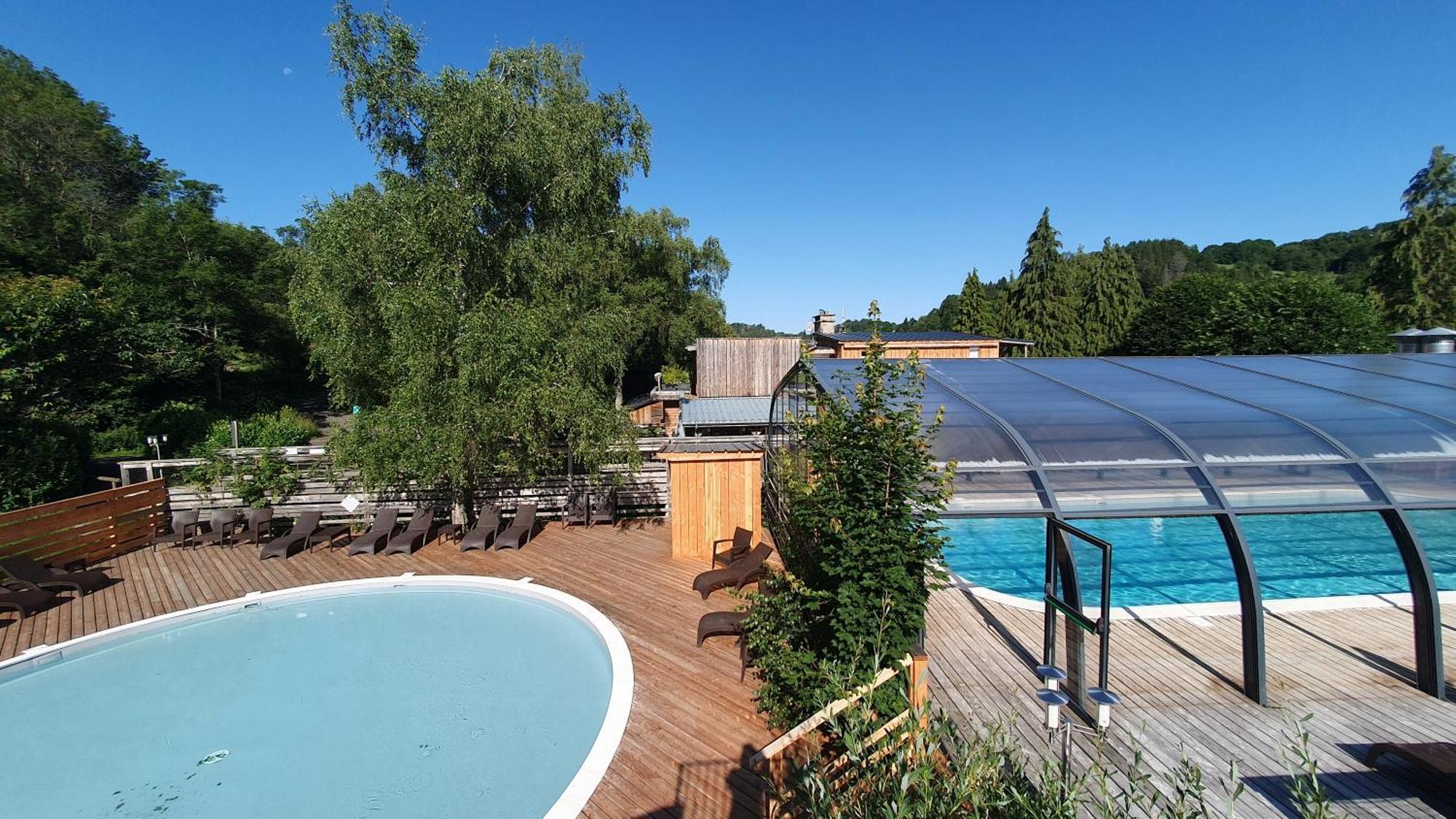 Camping Les Vernieres La Bourboule Sancy Kültér fotó